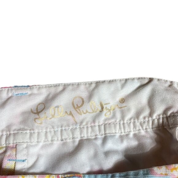 Lilly pulitzer the Walsh shorts breakwater blue size 0 EUC statement shorts - Picture 6 of 9
